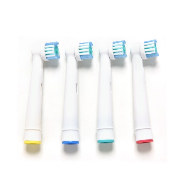 Nye 4 stk EB17-4 elektriske tannbørstehoder erstatning for Braun