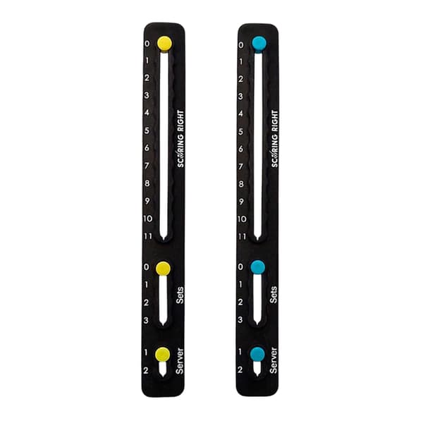 Bærbar Pickleball Bat Scorekeeper Scoring Right Picklebal Black