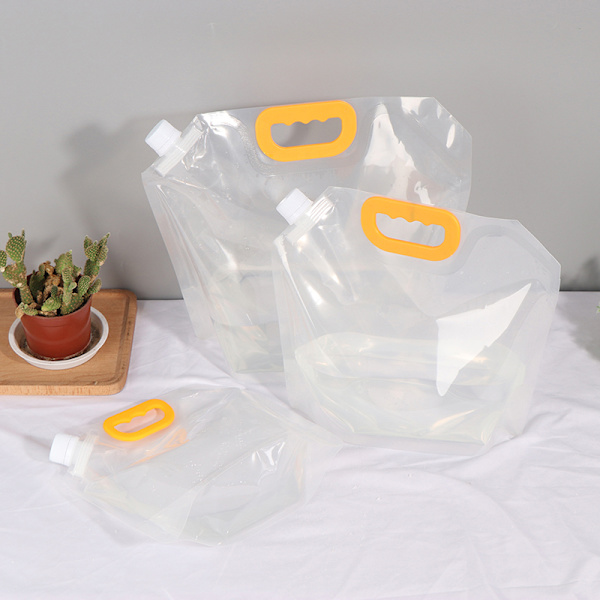 1,5/2,5/5L Stand-up Sikkerhedsdrik Emballage Taske Pouch Øl Juice 2.5L