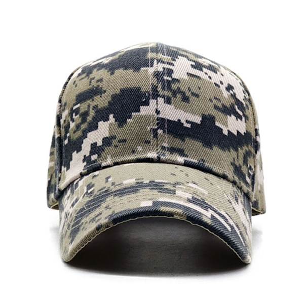 Mænd baseballkasketter Army Tactical Camouflage Cap Jungle Hunting S Army green