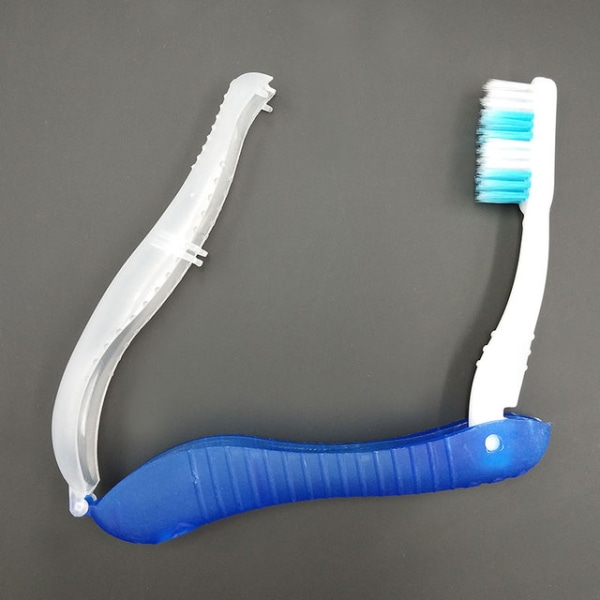 Uusi Hygiene Oral Kannettava kertakäyttöinen kokoontaitettava matkatelttapaikka Dark Blue