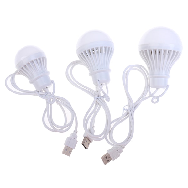 Bärbar Lantern Camp Lights USB lampa 5W/7W Power Outdoor Campi 3W