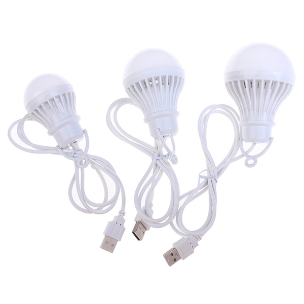 Bærbar Lanterne Camp Lights USB Pære 5W/7W Power Outdoor Campi 3W