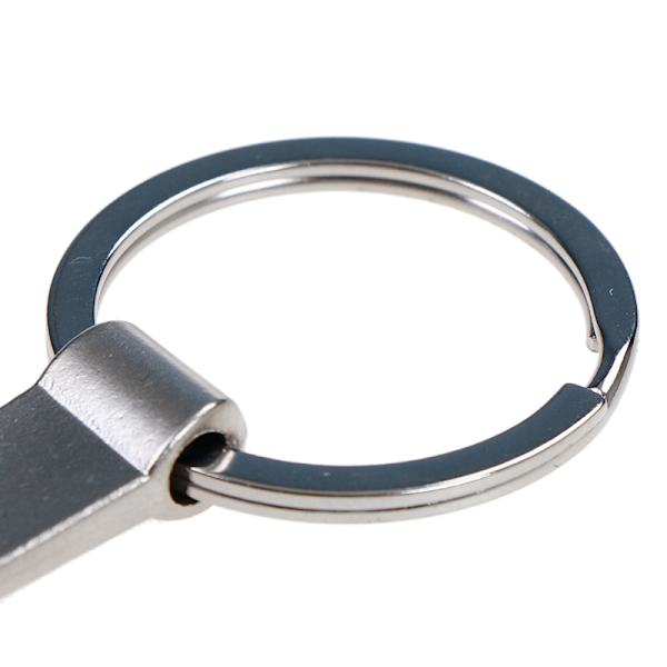 Miljövänlig Silver Metal Spanner Öl Flasköppnare Nyckelring