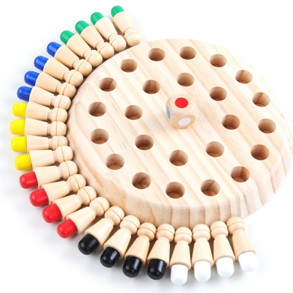 Kids Memory Match Stick Chess Game Fun Block Board Game Ability
