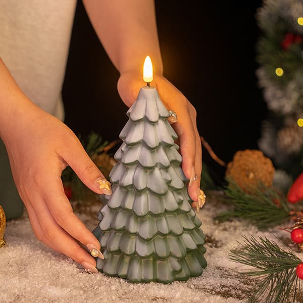 Julgransformade LED-ljus Green