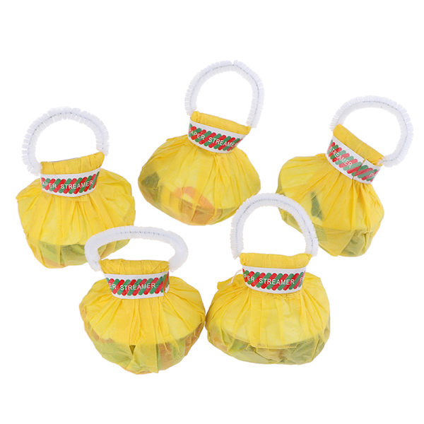 5Pc Kast Streamers Magic Tricks Multicolor eller White Spider Thr Multicolor