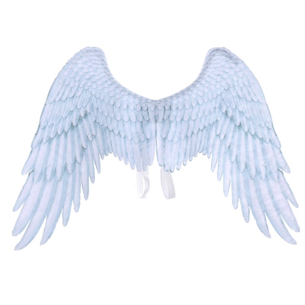 Barne Cosplay Wing Elskerinne Englevinger Halloween Kostymer Prop White