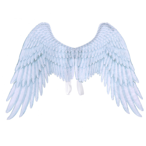 Child Cosplay Wing Mistress Angel Wings Halloween-asut Prop White