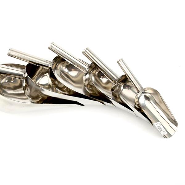 Rustfrit stål Sweet Candy Ice Scraper Buffet Bar Måling S XL