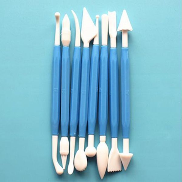 Lasten saviveistostyökalut Fimo Polymer Clay Tool 8-osainen set Gi Red One Size