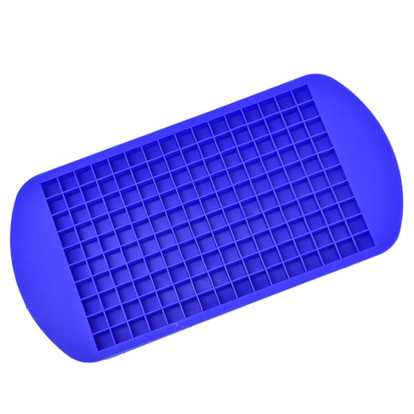 Ice Maker Form 160 Grids Mini liten Frozen kuber Blue
