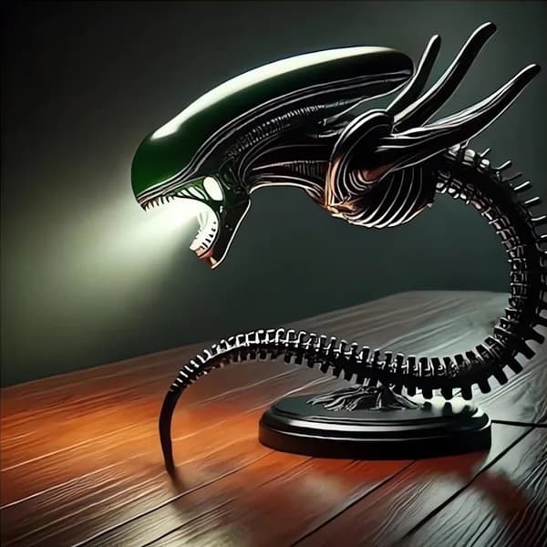 Unik Alien Skapning Lampestativ B