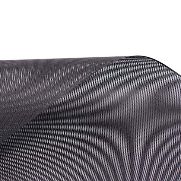 DIY 30x100cm Mesh PVC PC case Fläktkylare Svart Dust Fi 1m