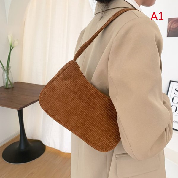 2023 Fashion Damehåndtasker Fløjlsunderarmstaske Casual Wome A1