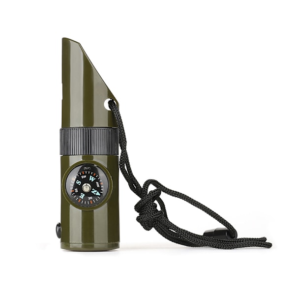 7in1Multi-Functional Whistle Outdoor Camping Vandring Klättring Su