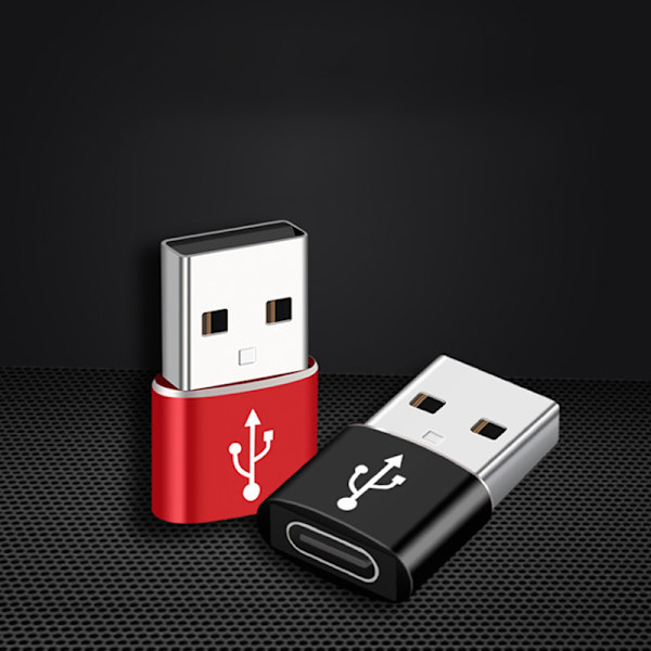 1 kpl USB C 3.1 Type C naaras USB 3.0 Type A Urosportti Conve Red