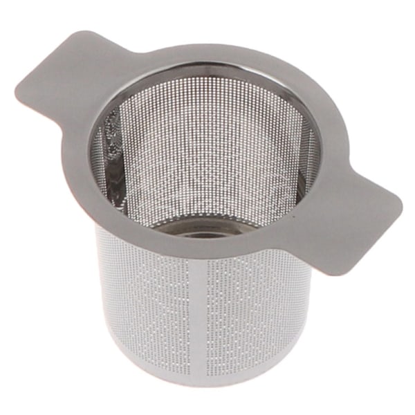 Rostfritt stål Mesh Te Infuser Metal Cup Sil Lösblad 3 pcs One Size