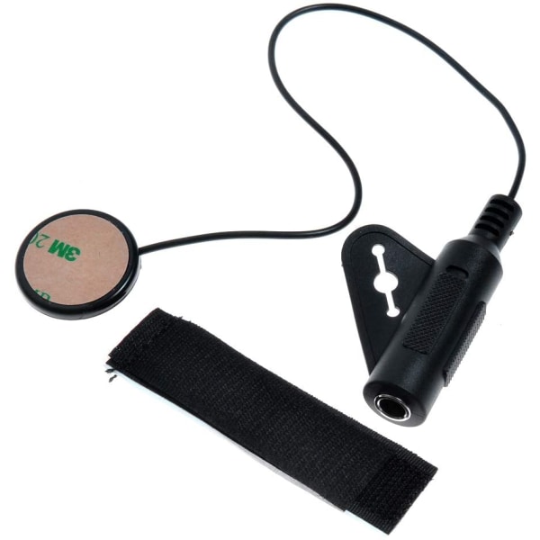 1st Piezo Kontaktmikrofon Pickup för Gitarr Violin Banjo Ma One Size