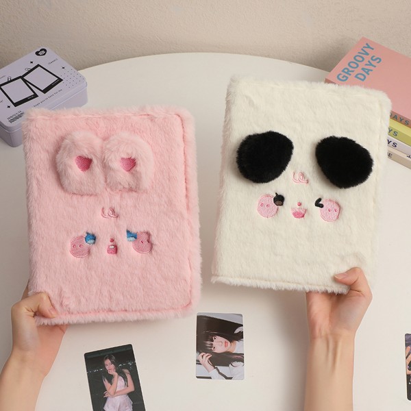 A5 Binder Photocard Holder Kawaii Plush Photo Album Kpop Idol P Inner page 10pcs C2