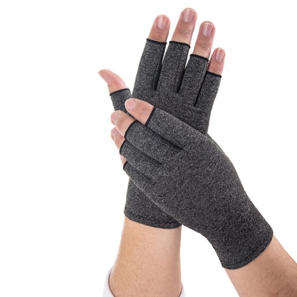 2 stk fingerløse hansker Black M