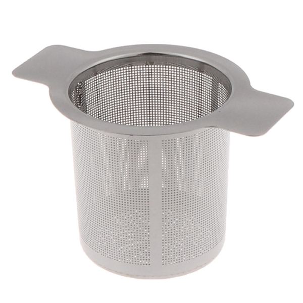 Rostfritt stål Mesh Te Infuser Metal Cup Sil Lösblad 3 pcs One Size