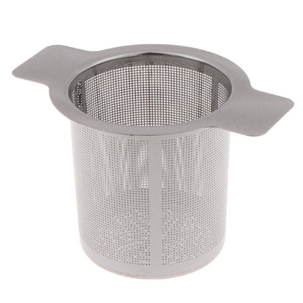 Rustfrit stål mesh te infuser metal kop si Løse blade 3 pcs One Size