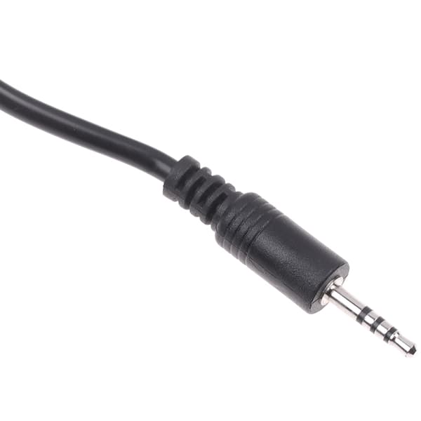 USB-laderstrømkabel for Synchros E40BT/E50BT-hodetelefoner Black