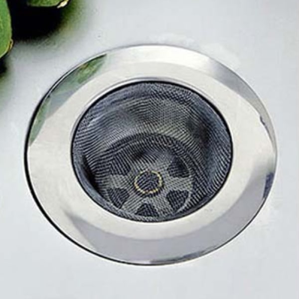 Badekar Hair Catcher Stopper Brusebad Afløbshul Filter Si 3 pcs