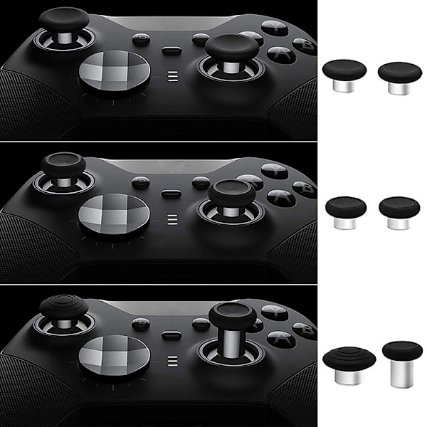 1 Set 2 Gen Keycap Game Controller Utlösarknappar Byte F P