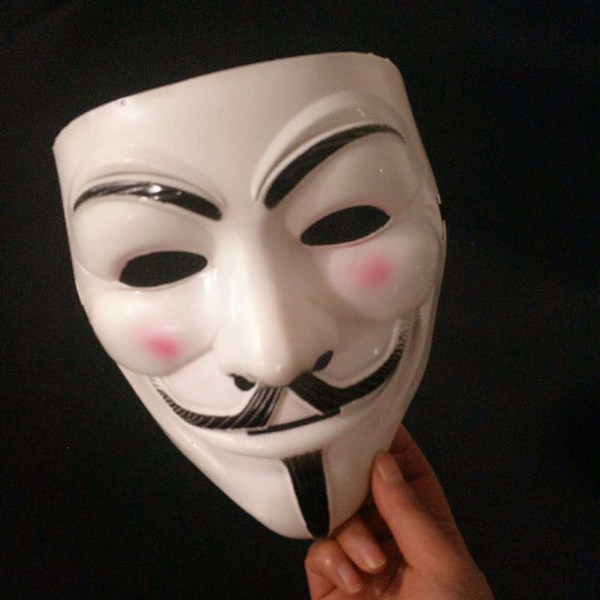 V for Vendetta Mask Halloween Horror Masks Party 2 pcs