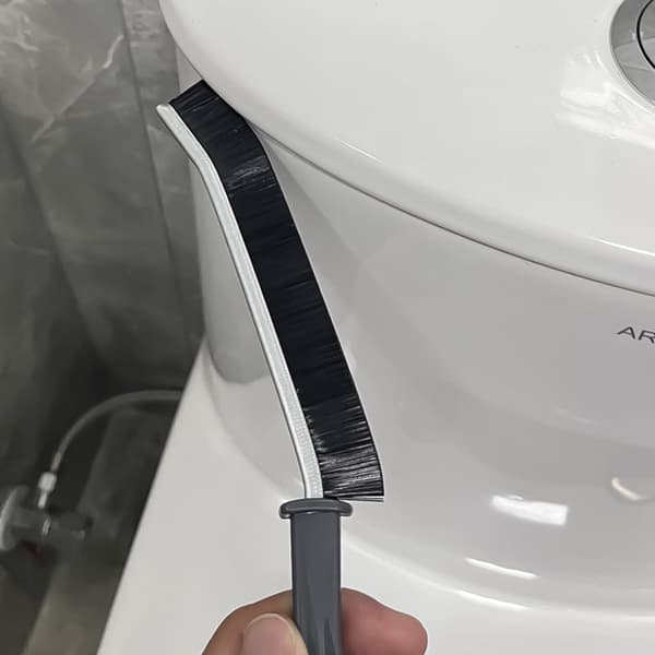Gap Brush Toalett Kök Kakel Död Vinkel Rengöring Multifunktion Black