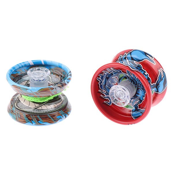 Professionell YoYo-boll Diabolo i legering för utomhusjonglering onesize
