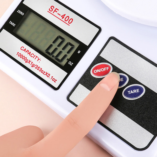 Køkkenvægt Digital Display-vægt Højpræcision Køkken Ele 10kg/1g