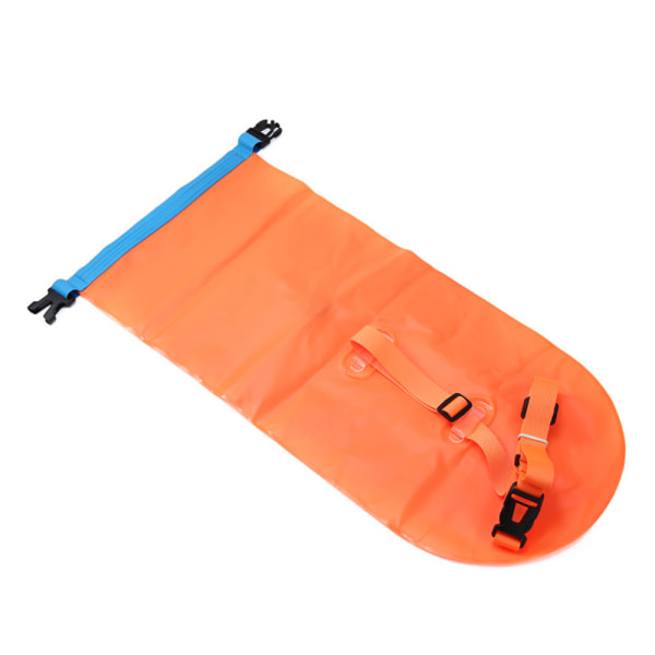 20L Oppustelig Åben Svømmebøje Float Vandtæt Air Dry Bag Orange one size