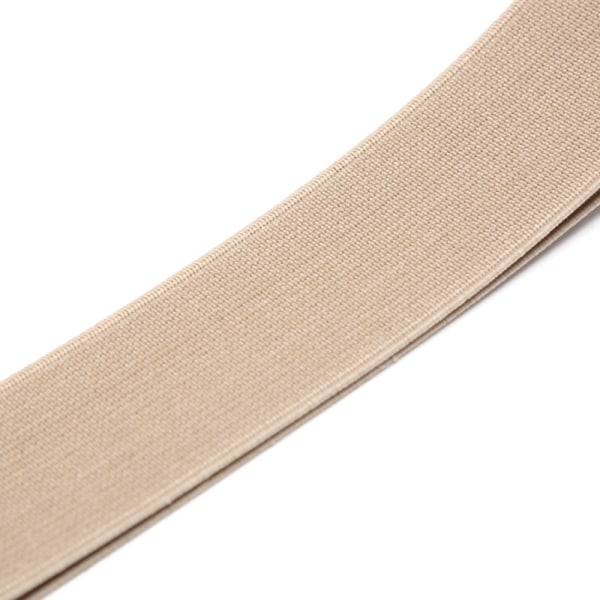 Usynlig beltespenne Plast Elastisk belte Dame Menn Justerbar Coffee