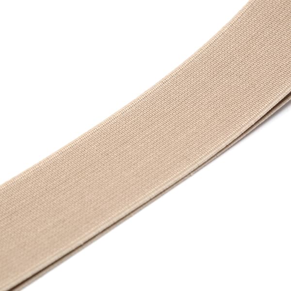 Usynlig beltespenne Plast Elastisk belte Dame Menn Justerbar White
