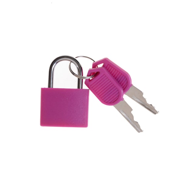 Kuuma myynti Paras hinta Uusi pieni mini vahva teräsriippulukko Travel Rose red 23MM