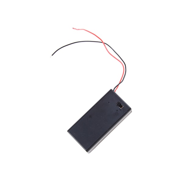 1stk 9v batteriholder med ON/OFF kontakt 9 volt Box Pack Power as the picture