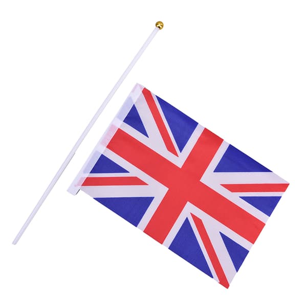 10 kpl Handheld Wave Union Jack Flag Party Celebration Britain