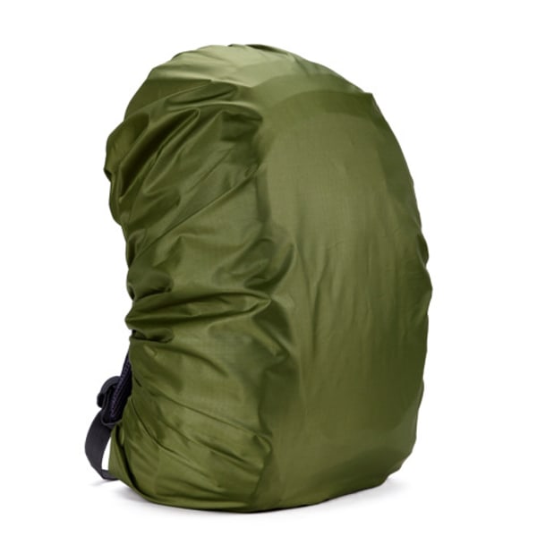Varmt regnslag til rygsæk 35L 45L 55L Vandtæt taske Camo Tac Green 55L