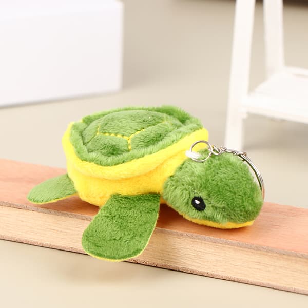 10CM e Turtle stoppad docka mjuk plysch nyckelring Väska Dekor Pe one size