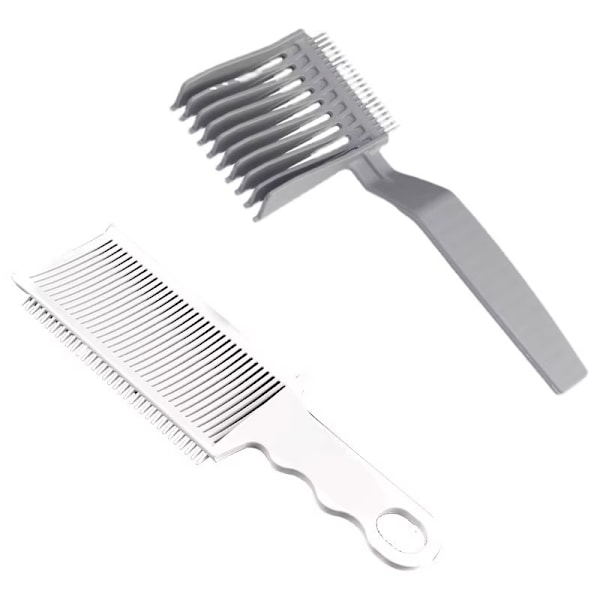 2 STK Hårting Posisjoneringskam Profesjonell Barber Blending Fl 2PCS