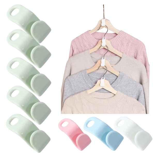 Festekroker med 40 deler gir skapet mer lagringsplass 4 colors 40 pcs