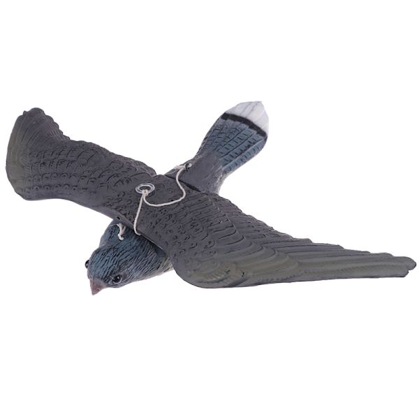 Realistinen lentävä lintu Hawk Pigeon houkutti tuholaistorjunta Garden Sca