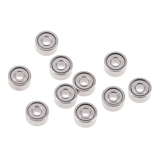 10 stk 681XZZ 1,5x4x2mm åbne miniaturelejer kugle mini hånd b One Size