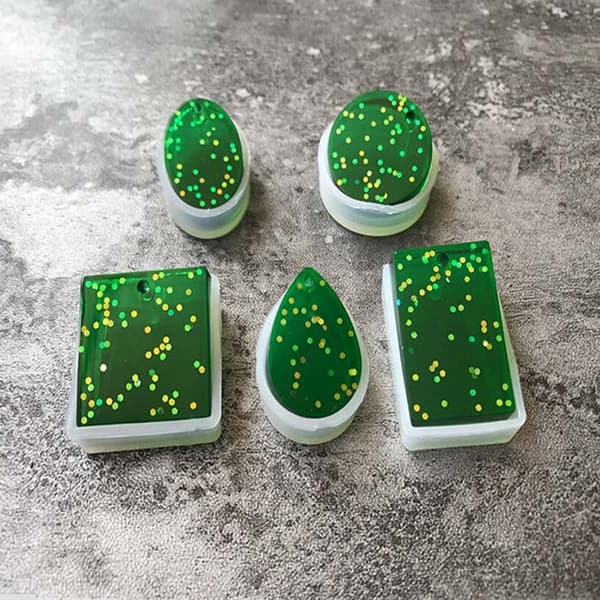 Ny Creative DIY Silikone Form UV Lim AB Vanddråber Diamon 1set