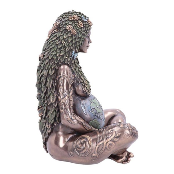 Moder Jord Gudinde Statue Polyresin Figur Moder Jord Sta