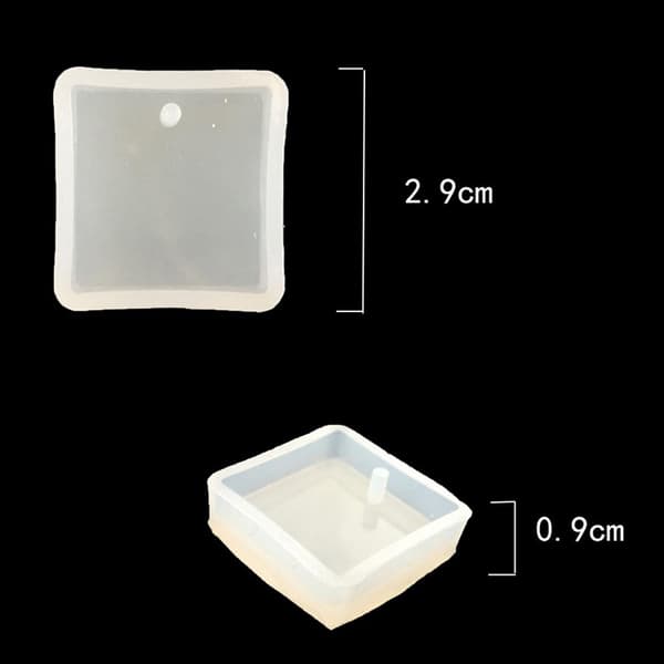 Ny Creative DIY Silikone Form UV Lim AB Vanddråber Diamon 1set