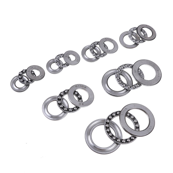 Tryckkullager 3 delar 51100 serie 51100 till 51106 A7